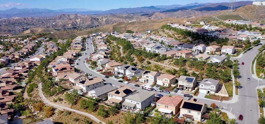 aerial of mirabella homes in plum canyon aerial of mirabella homes in plum canyon